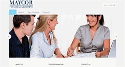 Desktop Screenshot of maycorfinancial.com
